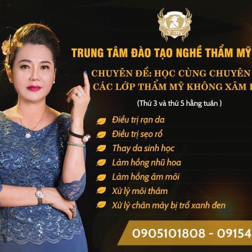 HỌC CÙNG CHUYÊN GIA CÁC LỚP THẨM MỸ KHÔNG XÂM LẤN 