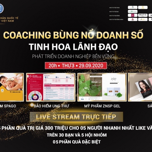 Chương trình TINH HOA LÃNH ĐẠO - Phát Triển Doanh Nghiệp Bền Vững 